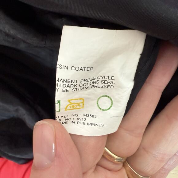 Vtg Pierson 80s Neon Purple Pink Ski Jacket Retro Pullover Windbreaker Coat Sz L - Picture 9 of 9